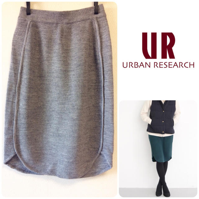 URBAN RESEARCH(アーバンリサーチ)のURBAN RESEARCH膝丈スカート レディースのスカート(ひざ丈スカート)の商品写真