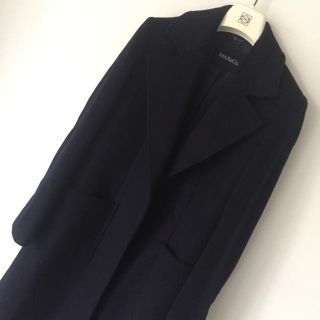 マックスマーラ(Max Mara)の【専用】MAX &Co ネイビー 大人質感 秋冬ガウンチェスターコート(チェスターコート)