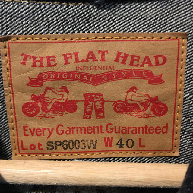 THE FLAT HEAD(フラットヘッド)のTHE FLAT HEAD 3rdタイプ Gジャン SP6003W メンズのジャケット/アウター(Gジャン/デニムジャケット)の商品写真