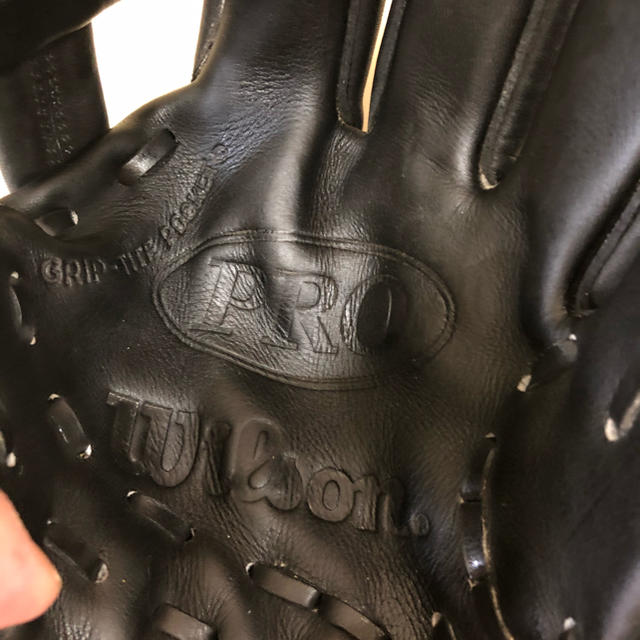 wilson(ウィルソン)のウィルソン　軟式グローブ　成人用　ローリングスワックス込み スポーツ/アウトドアの野球(グローブ)の商品写真