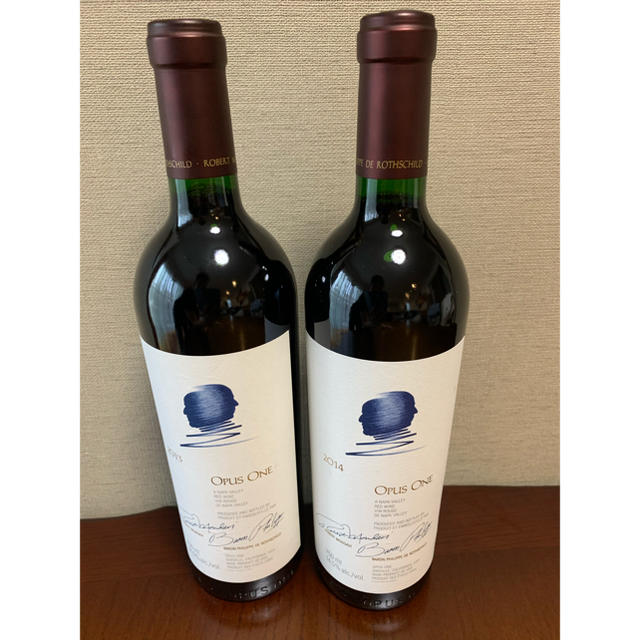 Opus One 赤ワイン 750ml 2013年&2014年 2本セット