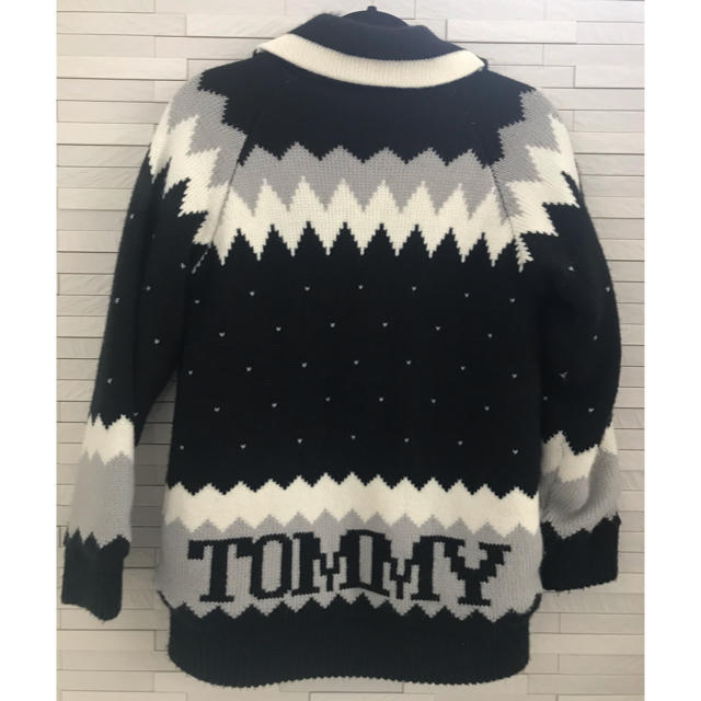 TOMMY(トミー)のビビニコ様 TOMMY カウチン ニット ネイビー レディースのジャケット/アウター(その他)の商品写真