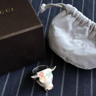 グッチ(Gucci)のグッチ　アンガーフォレスト　ブル　シルバーリング　19号(リング(指輪))