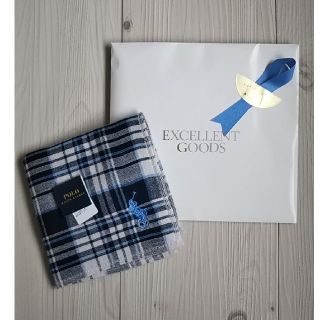 ポロラルフローレン(POLO RALPH LAUREN)の新品！ポロRALPH LAURENタオルハンカチ(ハンカチ/ポケットチーフ)