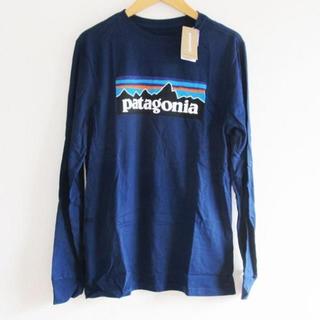 パタゴニア(patagonia)の新品ボーイズXXL(16-18) レディースL パタゴニア ロンT Tシャツ長T(Tシャツ(長袖/七分))