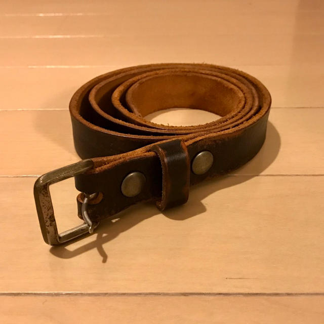 RRL(ダブルアールエル)のRRL Winston Leather Belt レザーベルト イタリア製 メンズのファッション小物(ベルト)の商品写真