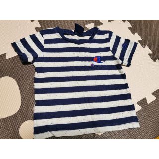 チャンピオン(Champion)のchampion ボーダー半袖シャツ 80cm(Ｔシャツ)