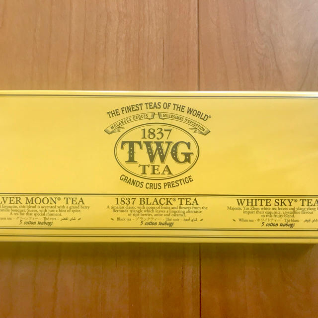 「TWG」新品未開封フィルム付き　フレーバーティ 3種類  [送料無料] 食品/飲料/酒の飲料(茶)の商品写真