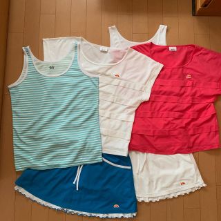 エレッセ(ellesse)のエレッセテニスウエア6点セット(ウェア)