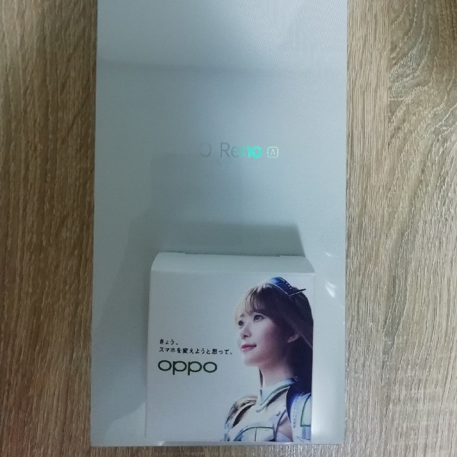 OPPO Reno a 64GB ブルー 新品 未使用 未開封 SIMフリースマートフォン/携帯電話