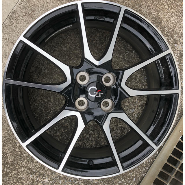 トヨタ - トヨタ アクア G'S 17インチ アルミホイール 4本 17x6.5J の