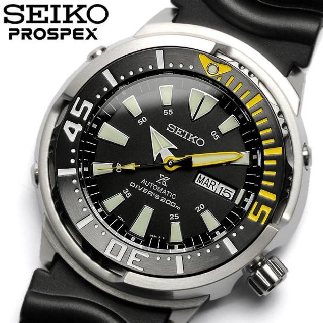 SEIKO(セイコー)のセイコー プロスペックス 自動巻きダイバーズウォッチ20気圧防水海外モデル メンズの時計(腕時計(アナログ))の商品写真