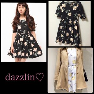 ダズリン(dazzlin)の新品♡チューリップ柄wp(ミニワンピース)