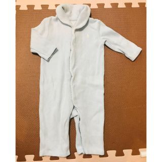 ラルフローレン(Ralph Lauren)のラルフローレン フレンチリブコットン カバーオール 6M 70cm(ロンパース)