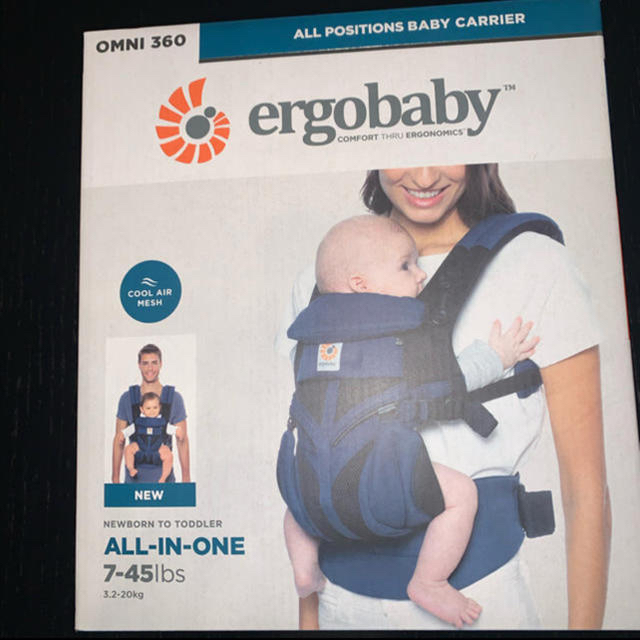 Ergobaby - エルゴベビー オムニ 360 クールエア 人気カラー コバルト