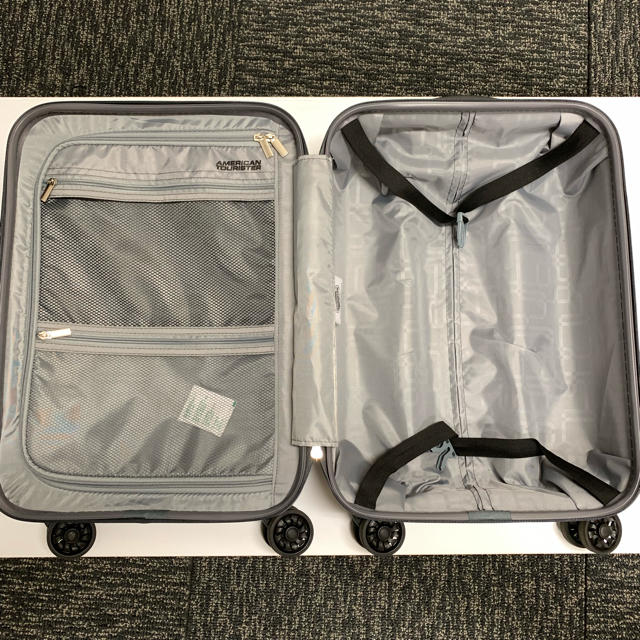 アメリカンツーリスター スーツケース グレー 機内持込サイズ サムソナイト