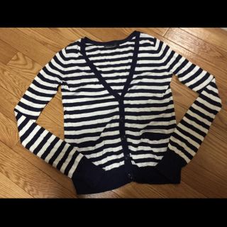 マウジー(moussy)のmoussy♡ボーダーカーディガン(カーディガン)