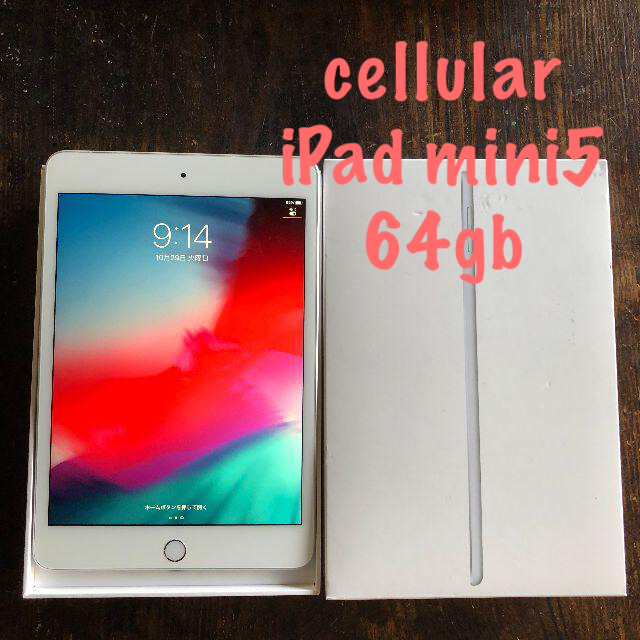 ④ セルラー iPad mini5 wifi 64gb