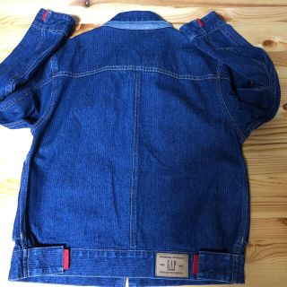 【新品未使用品】GAP ベルテッドデニムコート XL ブルー系 内側総ボア