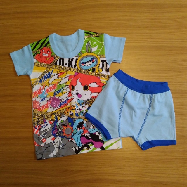 妖怪ウォッチ　下着上下セット　110 キッズ/ベビー/マタニティのキッズ服男の子用(90cm~)(下着)の商品写真