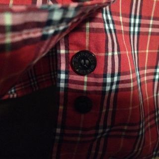 BURBERRY - バーバリー 赤チェックシャツ 38の通販 by 正樹ドットコム