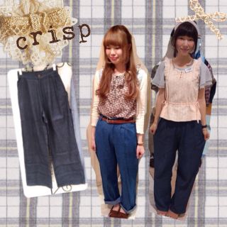 クリスプ(Crisp)のcrisp❁ワイドデニムパンツ (デニム/ジーンズ)