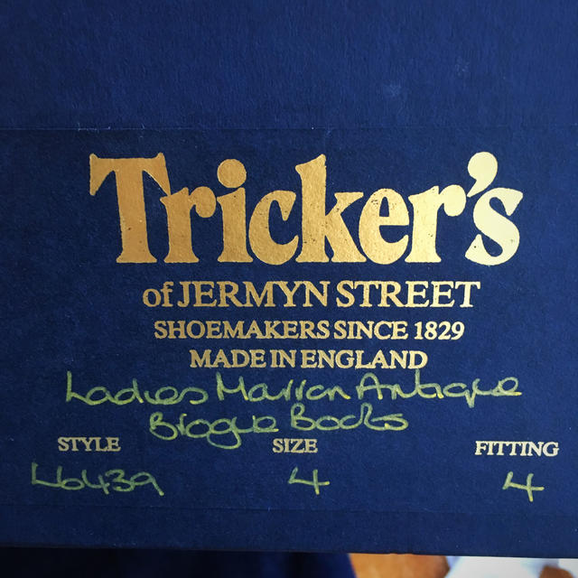 Trickers(トリッカーズ)のトリッカーズ ブーツ レディース size4 レディースの靴/シューズ(ブーツ)の商品写真