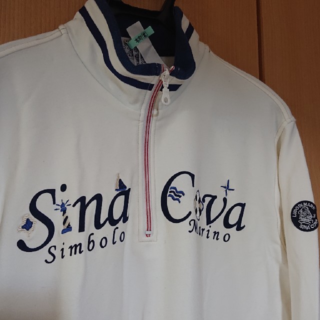 SINACOVA(シナコバ)のシナ コバ SINA COVA サイズＬ トレーナー クリスマス メンズのトップス(Tシャツ/カットソー(半袖/袖なし))の商品写真