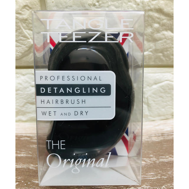 タングルティーザー TANGLE TEEZER◆ヘアブラシ　パンサーブラック新品 コスメ/美容のヘアケア/スタイリング(ヘアブラシ/クシ)の商品写真