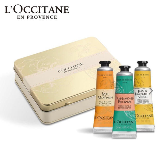 L'OCCITANE(ロクシタン)のギフト用！未使用ハンドクリームセット＊ロクシタン コスメ/美容のボディケア(ハンドクリーム)の商品写真