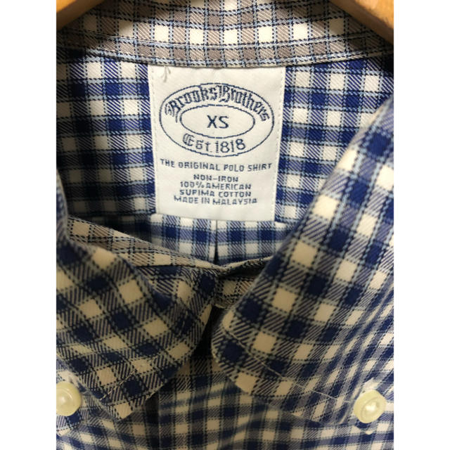 Brooks Brothers(ブルックスブラザース)のブルックスブラザーズ ボタンダウン ギンガムチェック ドレスシャツ メンズのトップス(シャツ)の商品写真