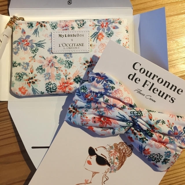 L'OCCITANE(ロクシタン)のMy Little Box×ロクシタン ミニパース&ヘッドバンド レディースのファッション小物(その他)の商品写真