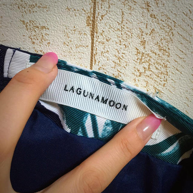 LagunaMoon(ラグナムーン)のラグナムーン 台形スカート レディースのスカート(ミニスカート)の商品写真