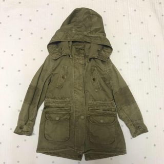 ザラキッズ(ZARA KIDS)のZara Girls  122  6〜7歳  モッズコート ボアライナー付き(コート)