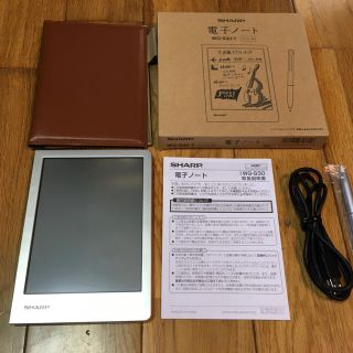 シャープ(SHARP)の展示品/保証付きシャープSHARP WG-S30-T電子ノート(その他)