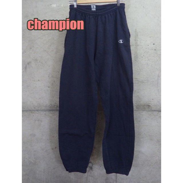 Champion(チャンピオン)のCHAMPION チャンピオン　スウェットパンツ　ネイビー　紺　L メンズのパンツ(ワークパンツ/カーゴパンツ)の商品写真