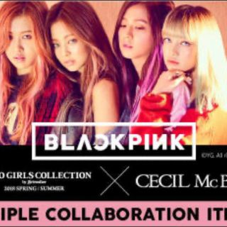 セシルマクビー(CECIL McBEE)のそらぴ様専用 BLACKPINK ✖︎ CECIL McBEEコラボ パーカー (パーカー)