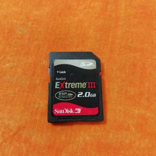 サンディスク(SanDisk)のSDカード  2GB(PC周辺機器)