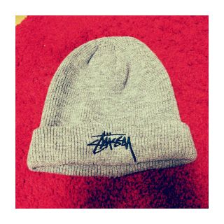 ステューシー(STUSSY)のニット帽(ニット帽/ビーニー)