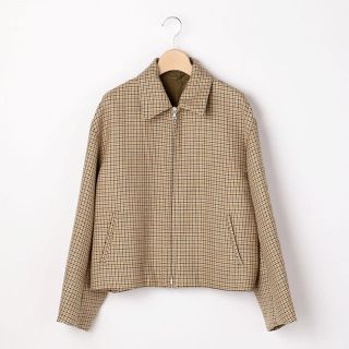 auralee DOUBLE FACE CHECK ZIP BLOUSON(ブルゾン)