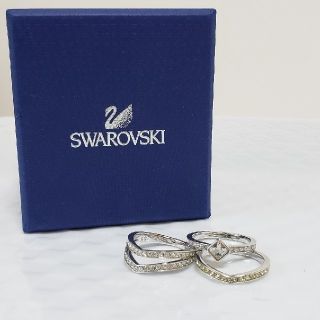 スワロフスキー(SWAROVSKI)のSWAROVSKI　ALPHA リング　55サイズ(リング(指輪))