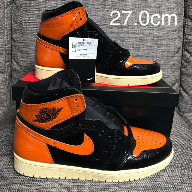 NIKE(ナイキ)のNIKE AIRJORDAN1 RETRO HIGH OG 27.0cm メンズの靴/シューズ(スニーカー)の商品写真