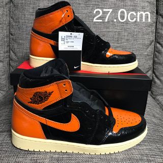 ナイキ(NIKE)のNIKE AIRJORDAN1 RETRO HIGH OG 27.0cm(スニーカー)