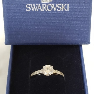 スワロフスキー(SWAROVSKI)のSWAROVSKI　Attract　リング　58サイズ(リング(指輪))