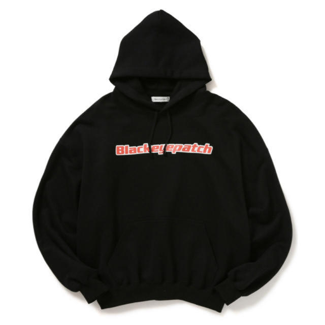 ブラックアイパッチ パーカー 18AW XL