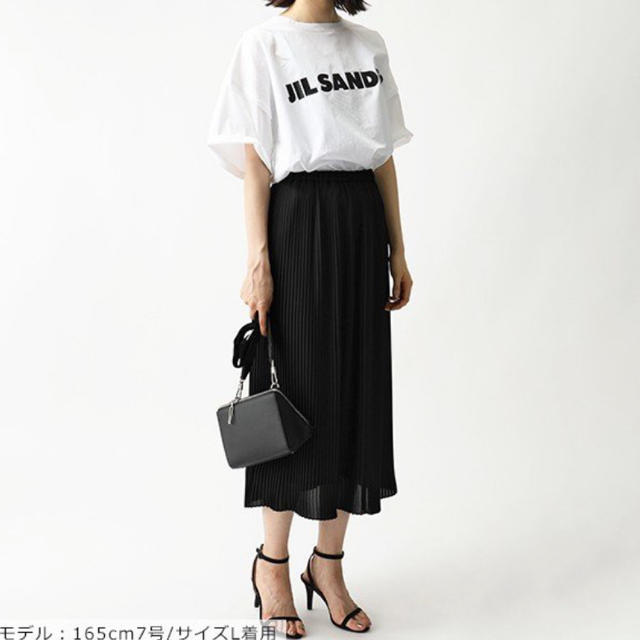 本物 ジルサンダー  JIL SANDER レディース ロゴTシャツ S