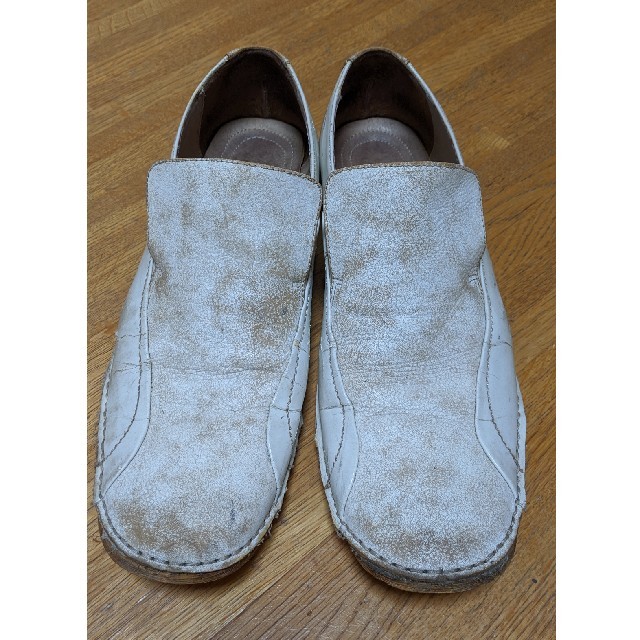 HIROMICHI NAKANO(ヒロミチナカノ)の白　革靴　28.5 メンズの靴/シューズ(その他)の商品写真