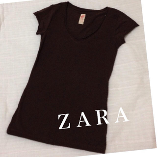 ザラ(ZARA)のＴシャツ♡ＺＡＲＡ(Tシャツ(半袖/袖なし))