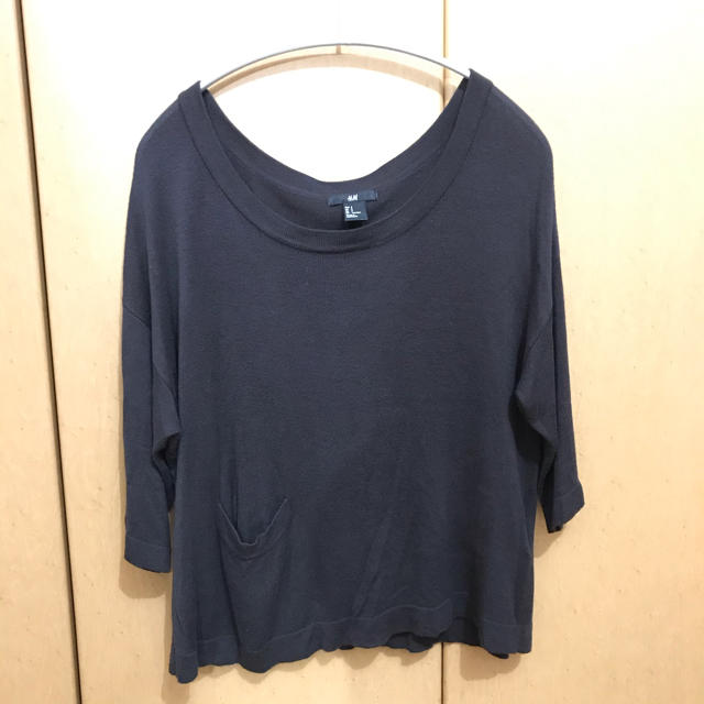 H&M(エイチアンドエム)のH&M 七分袖　カットソー レディースのトップス(カットソー(長袖/七分))の商品写真