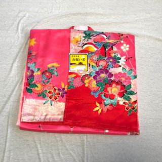 ○新品○七五三着物 お祝い着 四つ身（7歳）(和服/着物)